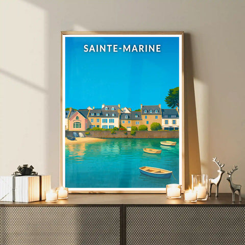 Affiche - Sainte-Marine