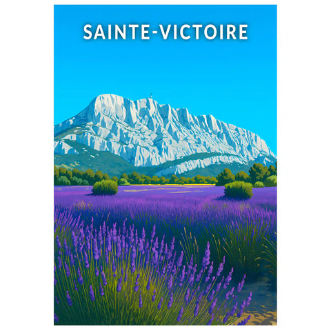 Affiche - Sainte-Victoire