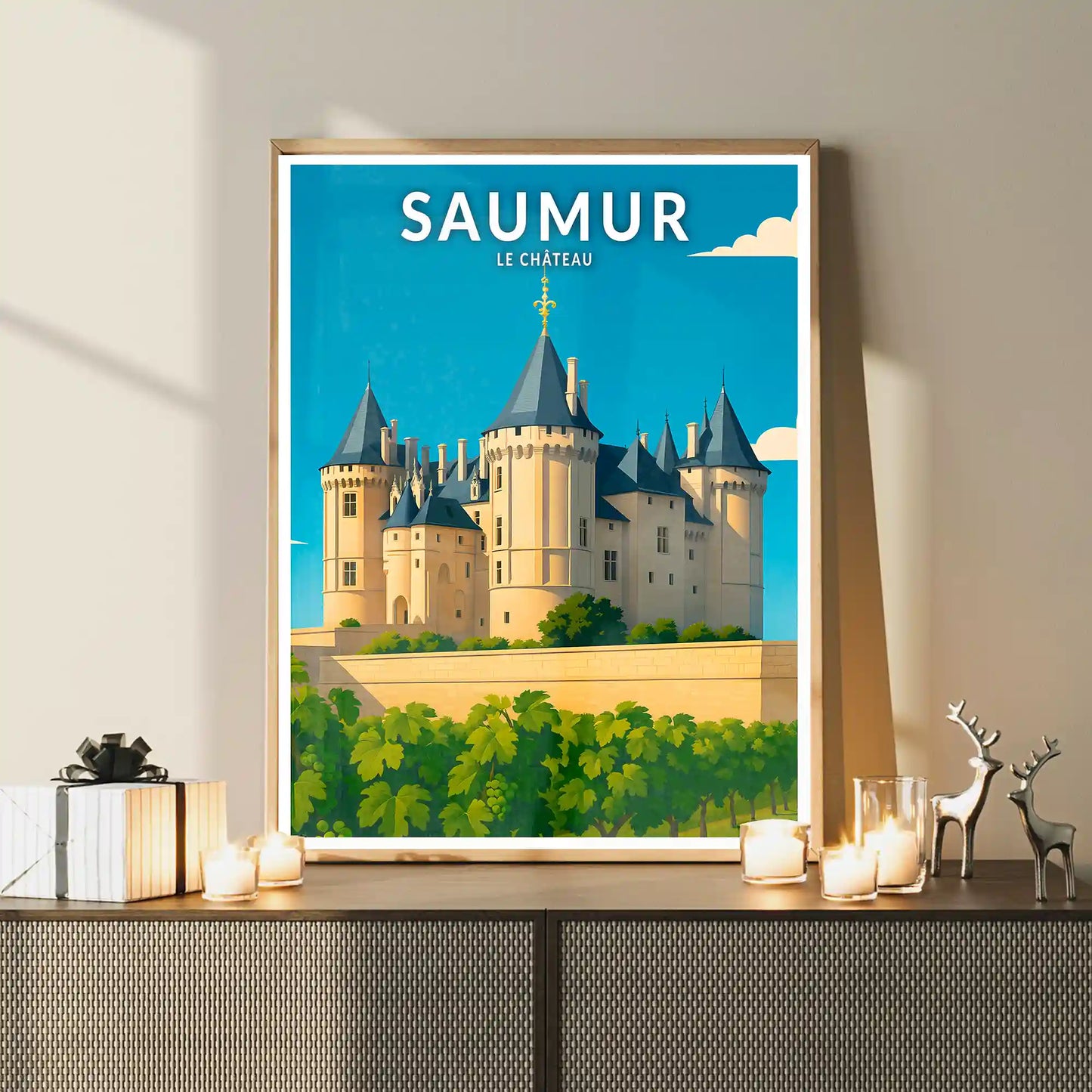 Affiche - Saumur - Le Château