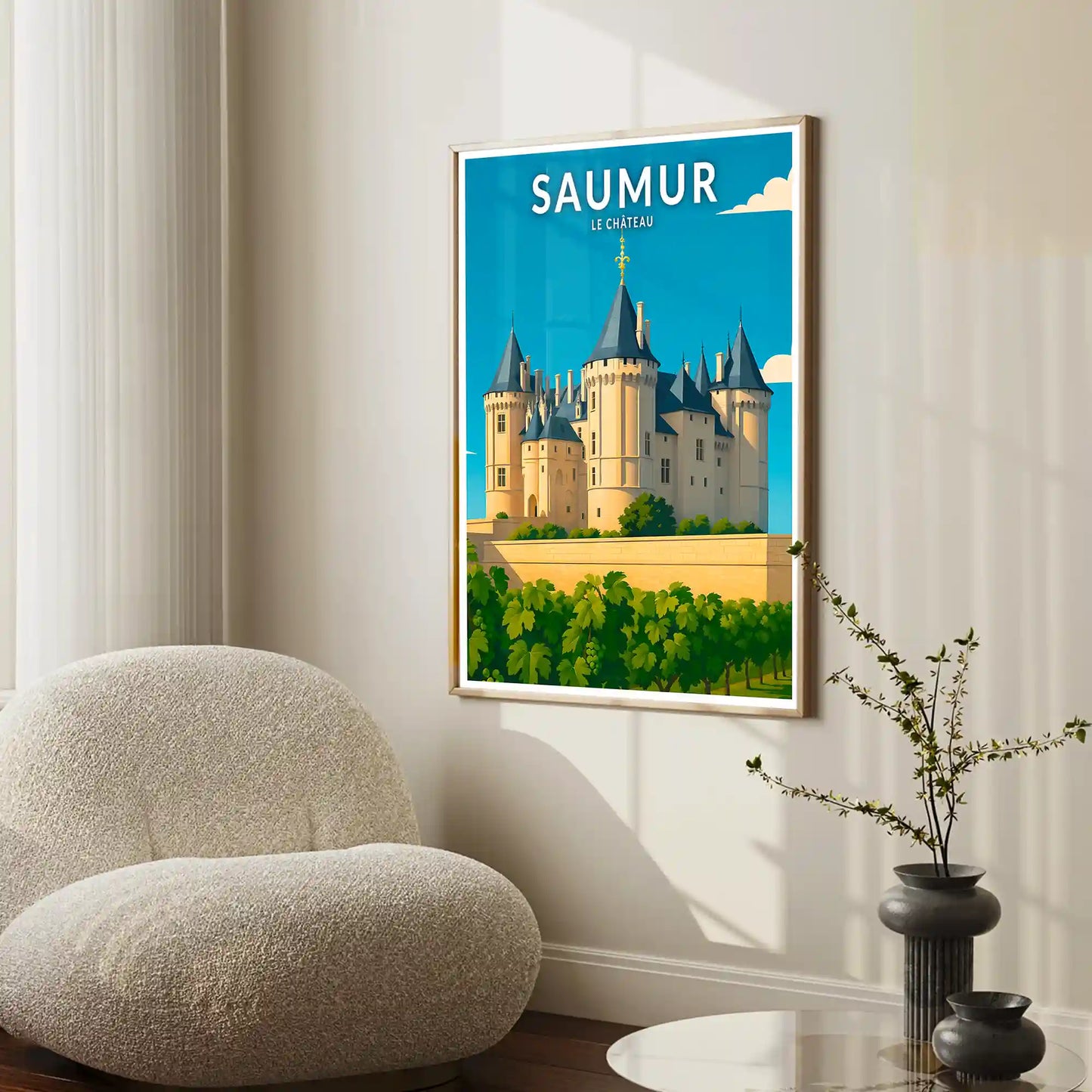 Affiche - Saumur - Le Château