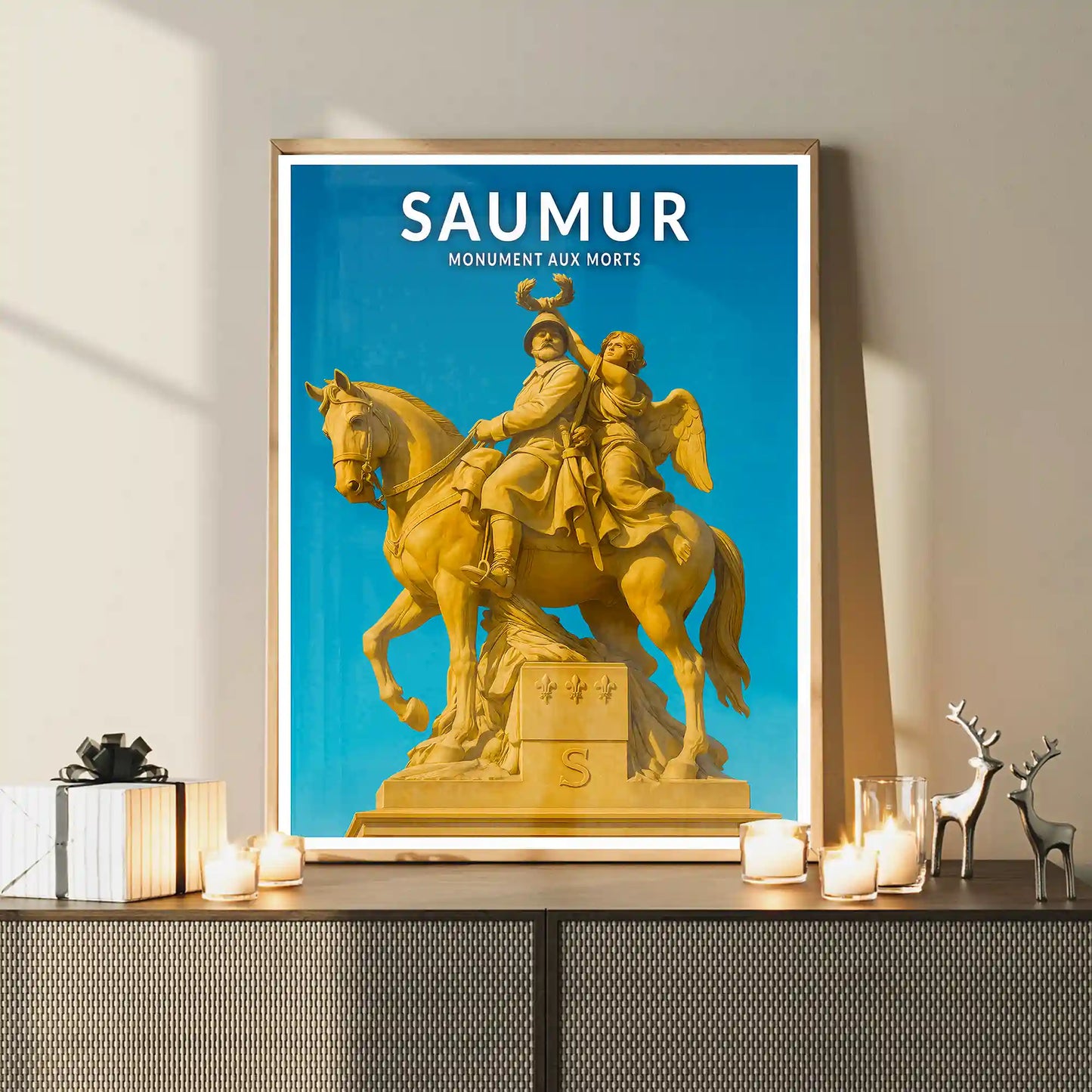 Affiche - Saumur - Monument aux Morts