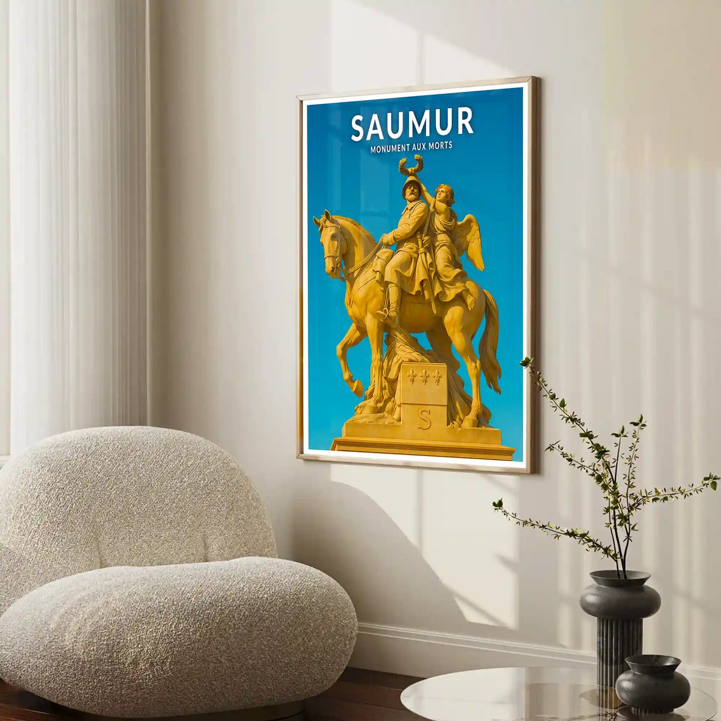 Affiche - Saumur - Monument aux Morts
