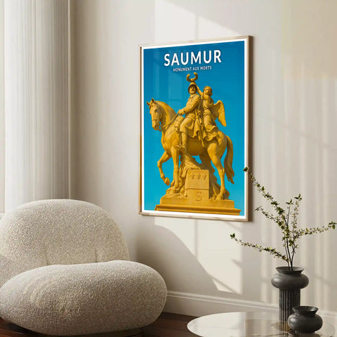 Affiche - Saumur - Monument aux Morts