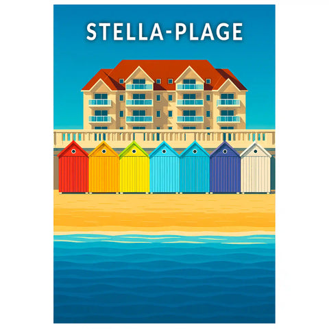 Affiche - Stella-Plage