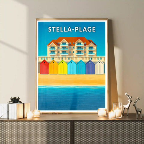 Affiche - Stella-Plage