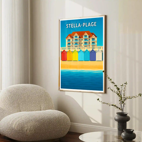 Affiche - Stella-Plage