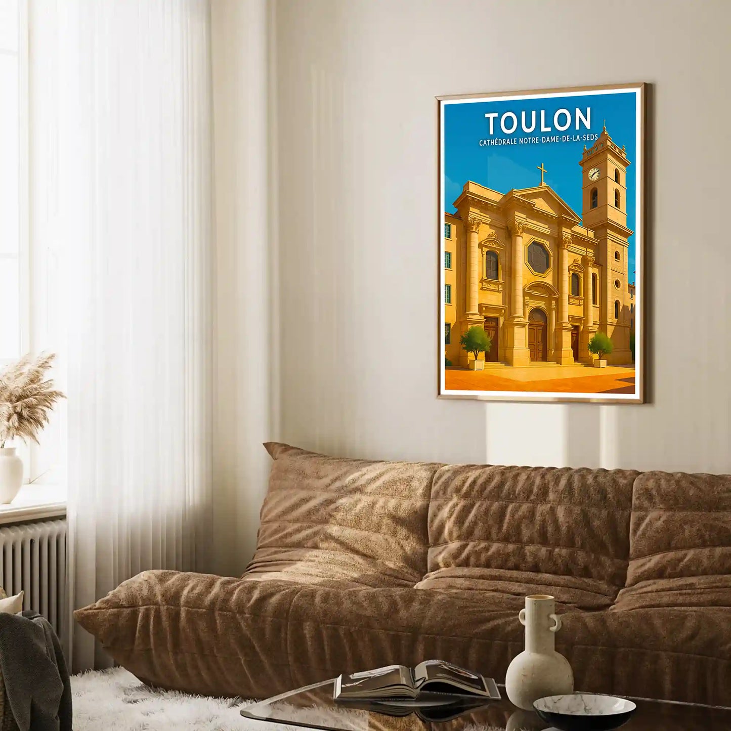 Affiche - Toulon - Cathédrale Notre-Dame-de-la-Seds