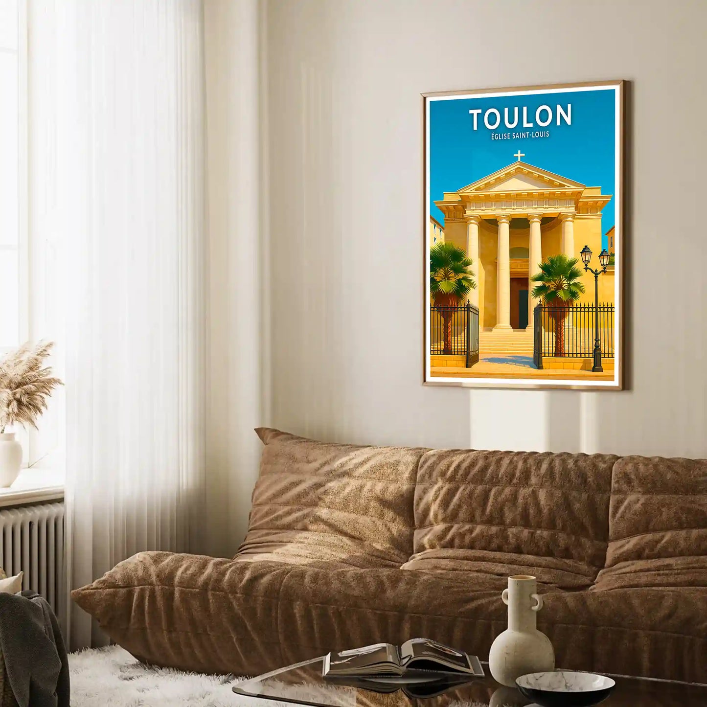 Affiche - Toulon - Église Saint-Louis