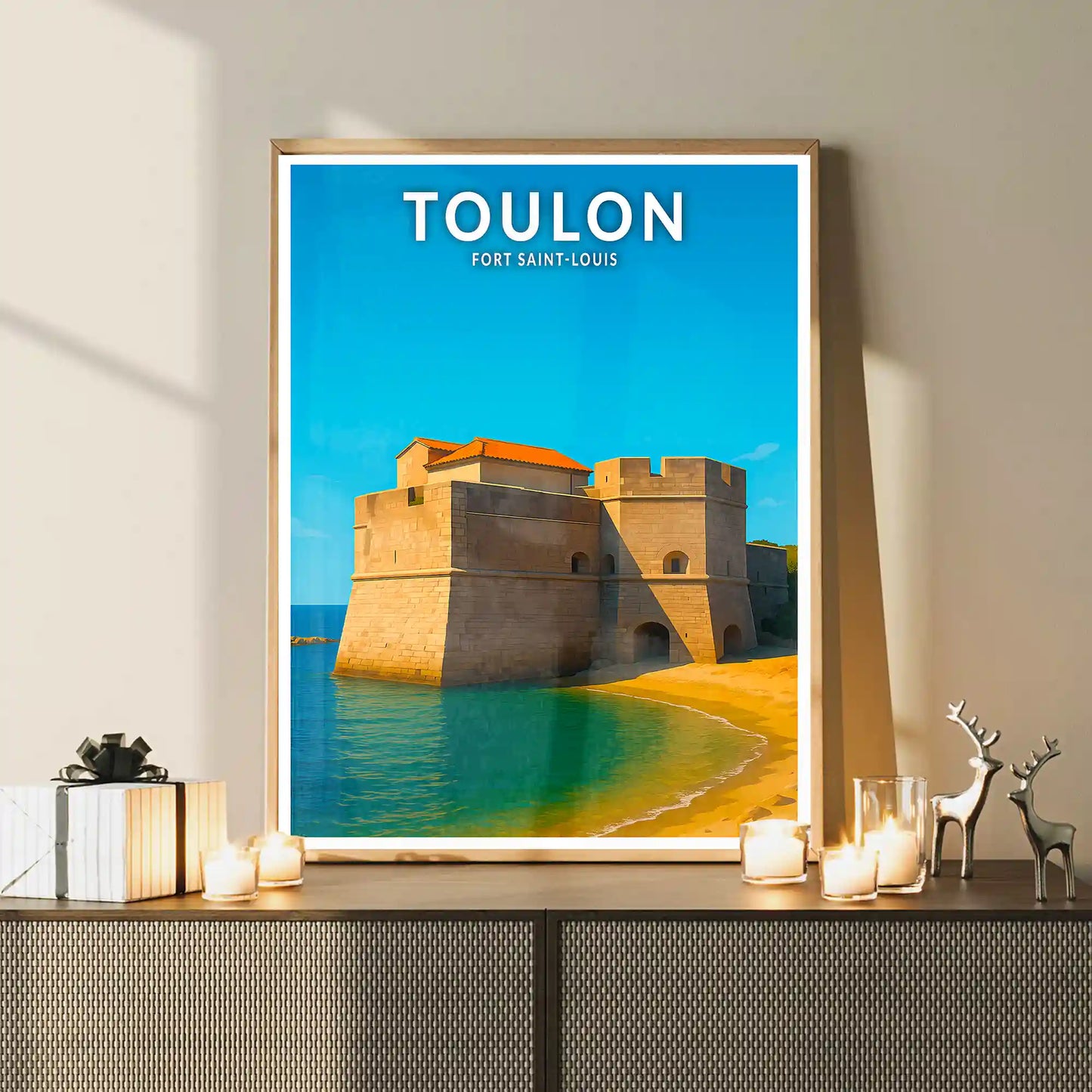 Affiche - Toulon - Fort Saint-Louis