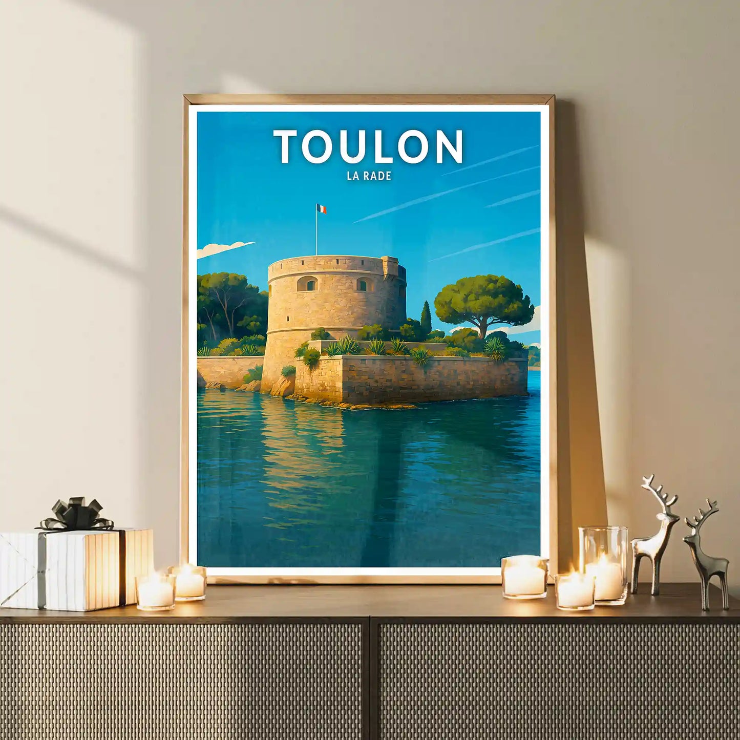 Affiche - Toulon - La Rade