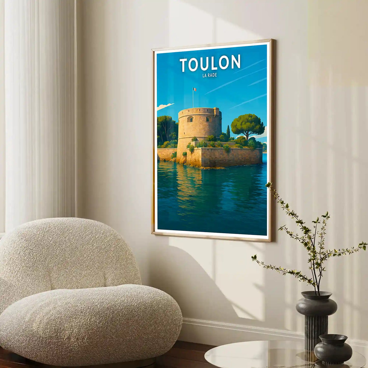 Affiche - Toulon - La Rade