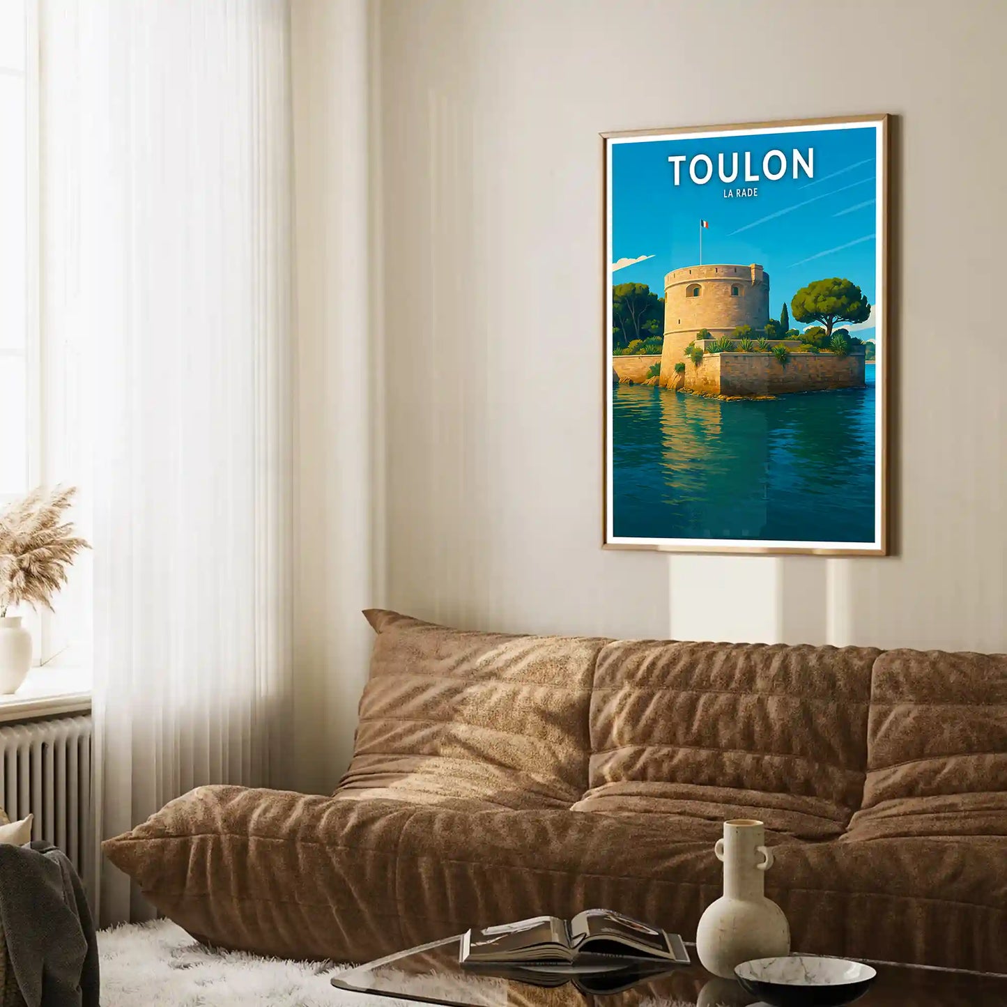 Affiche - Toulon - La Rade