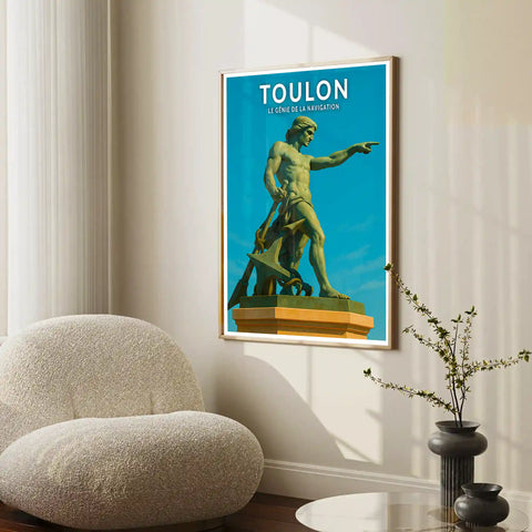 Affiche - Toulon - Le Génie de la Navigation