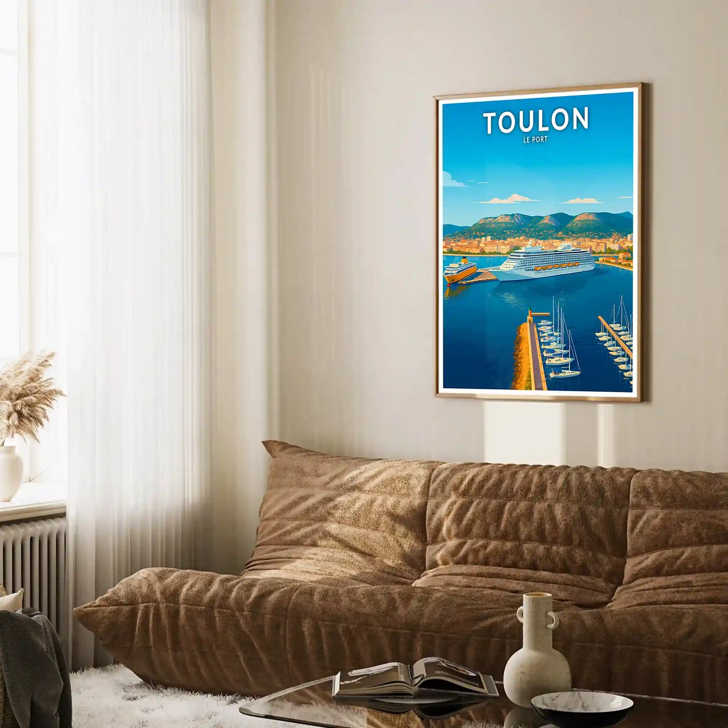 Affiche - Toulon - Le Port
