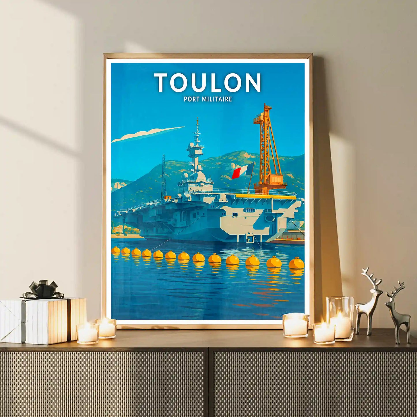 Affiche - Toulon - Port Militaire