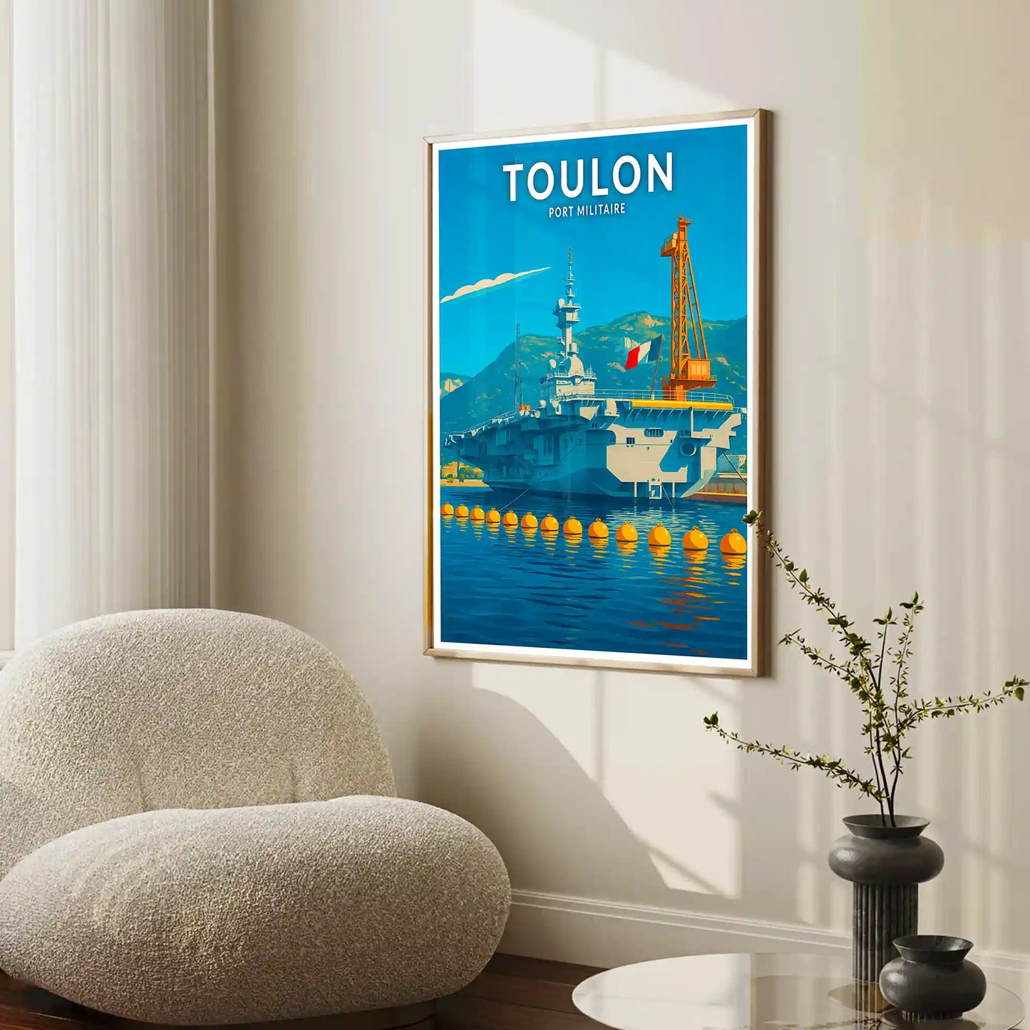Affiche - Toulon - Port Militaire