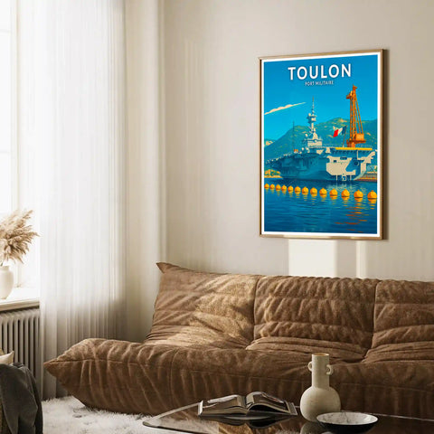 Affiche - Toulon - Port Militaire