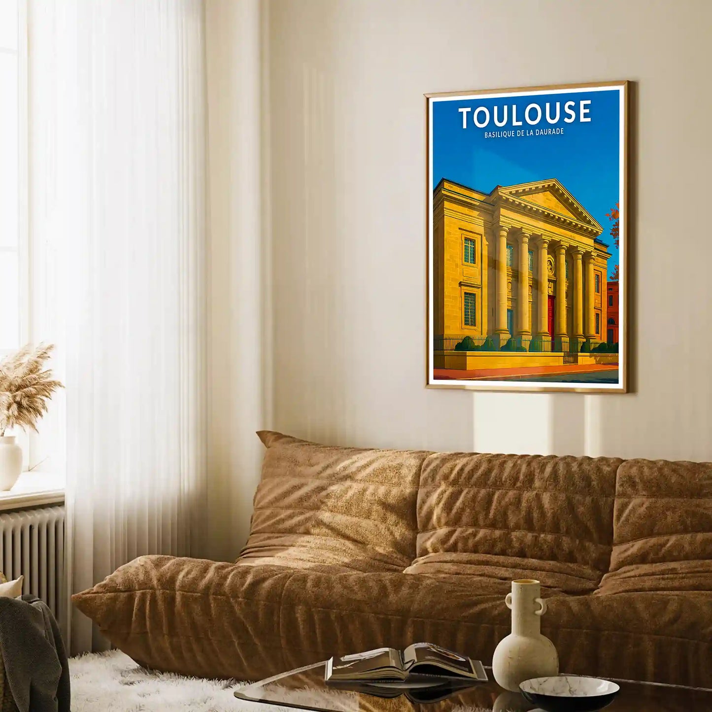 Affiche - Toulouse - Basilique de la Daurade