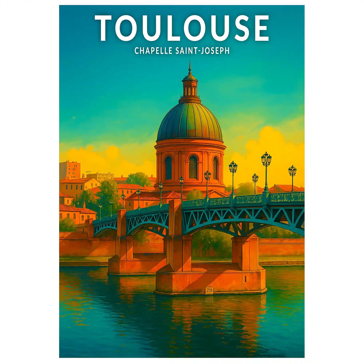 Affiche - Toulouse - Chapelle Saint-Joseph