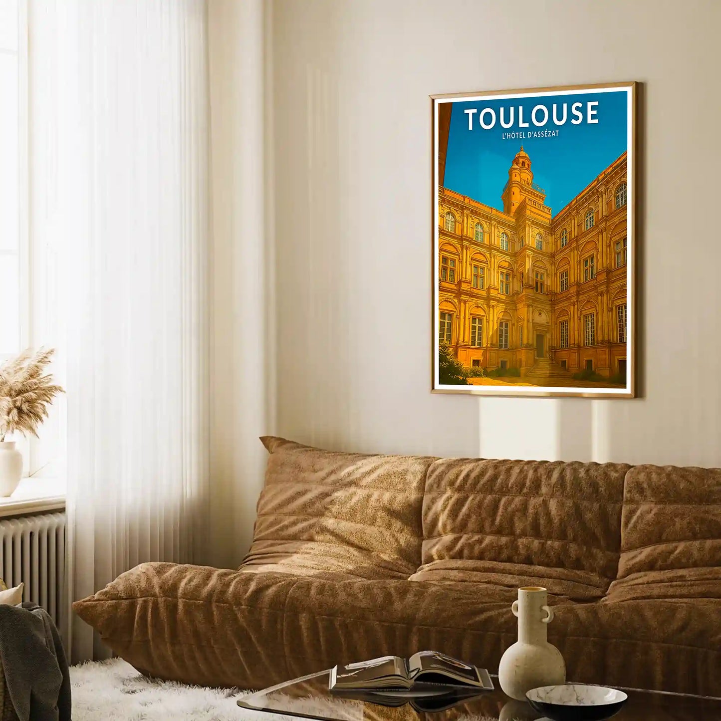 Affiche - Toulouse - L'hôtel d'Assézat