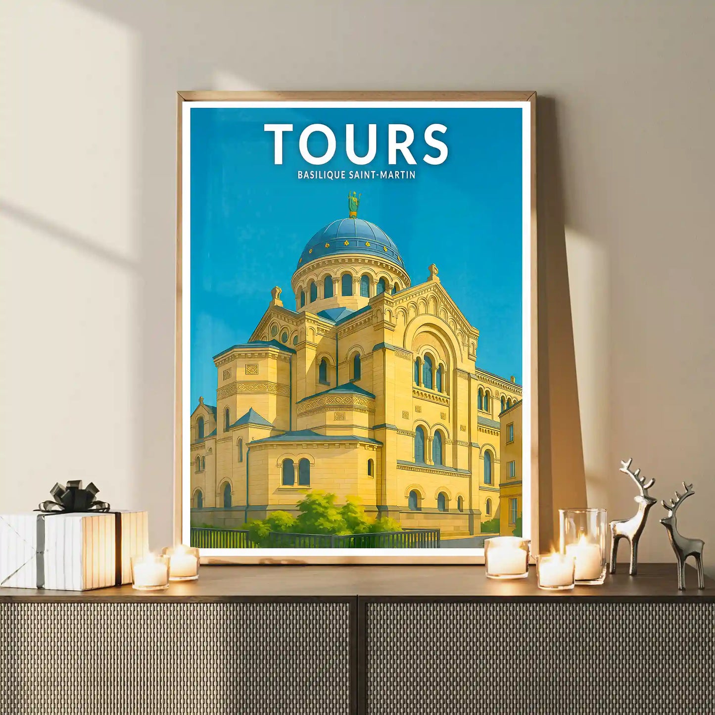 Affiche - Tours - Basilique Saint-Martin