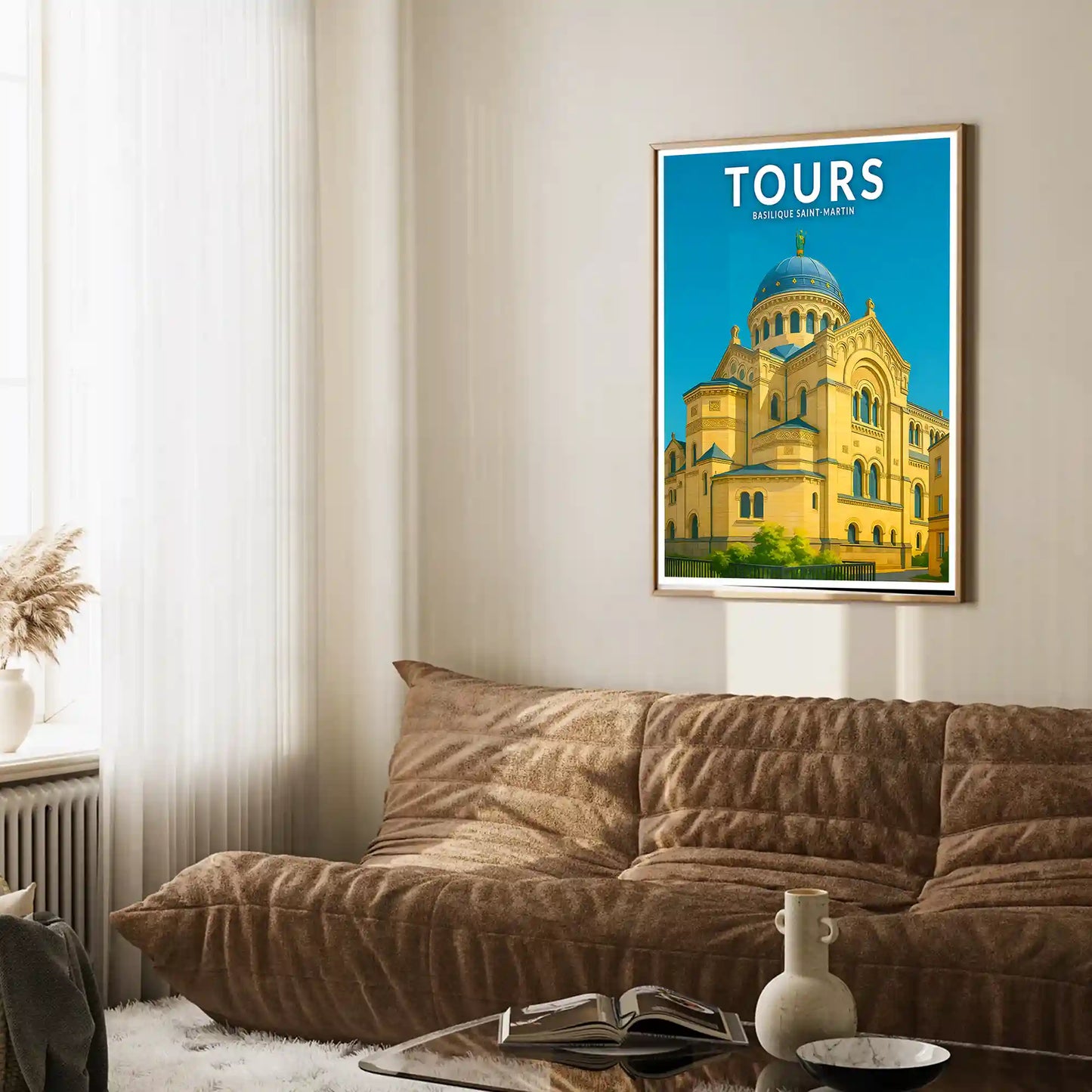 Affiche - Tours - Basilique Saint-Martin