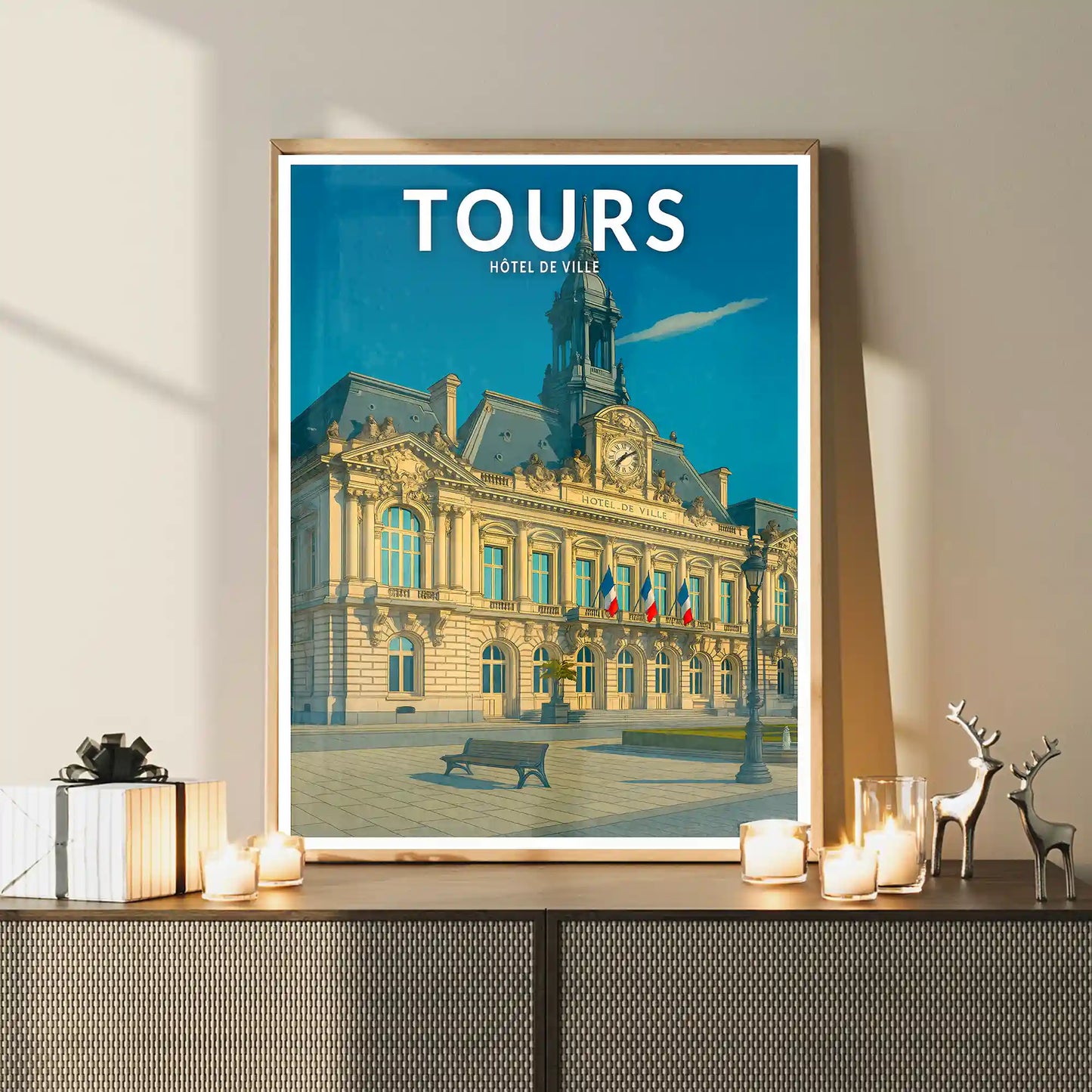 Affiche - Tours - Hôtel de Ville