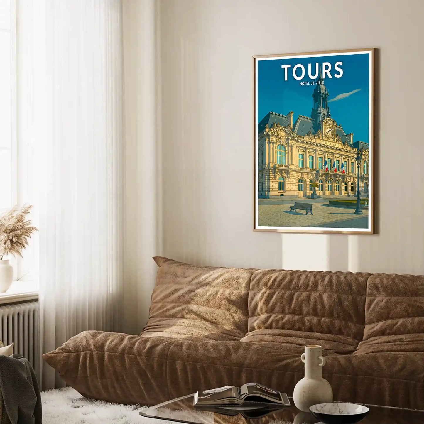 Affiche - Tours - Hôtel de Ville