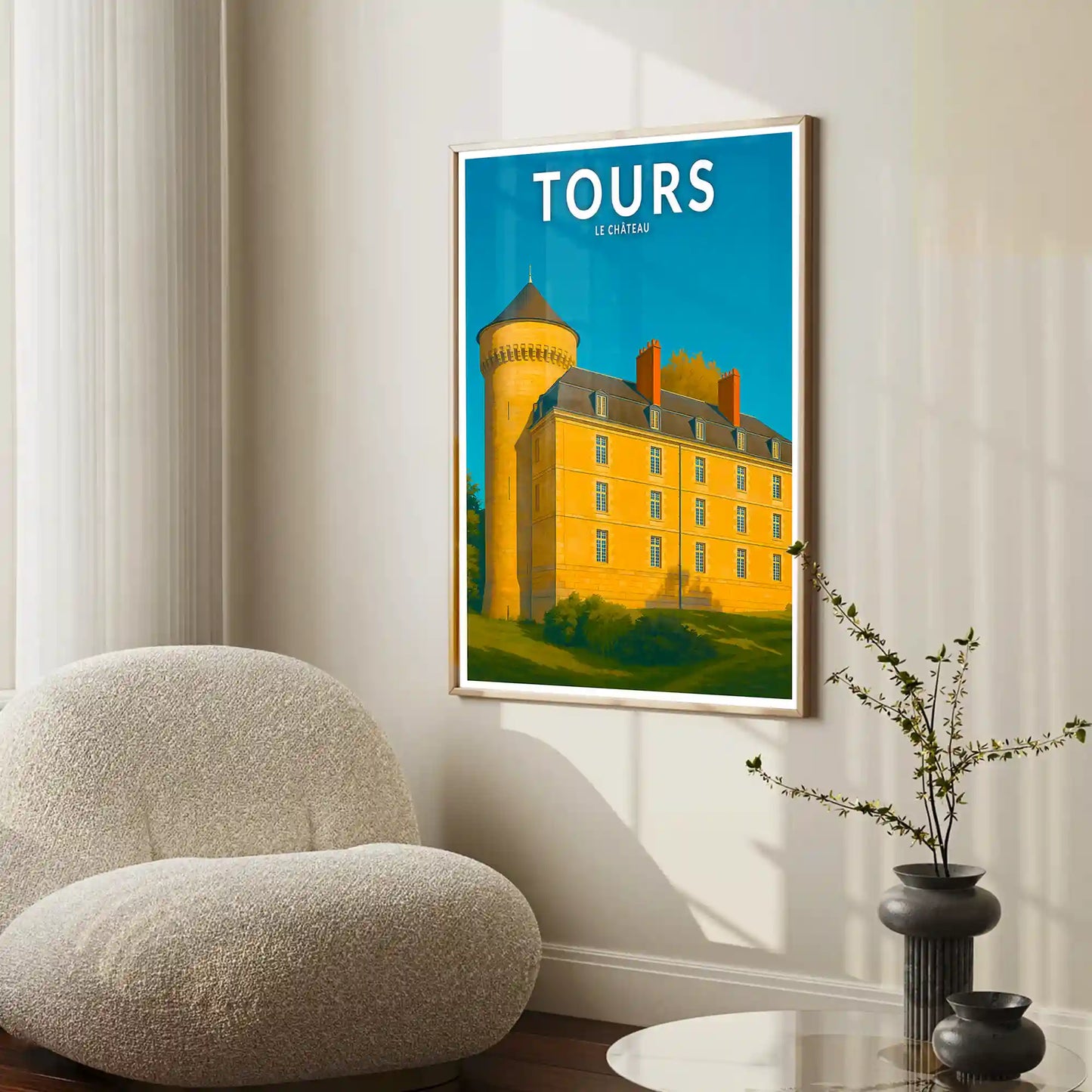 Affiche - Tours - Le Château
