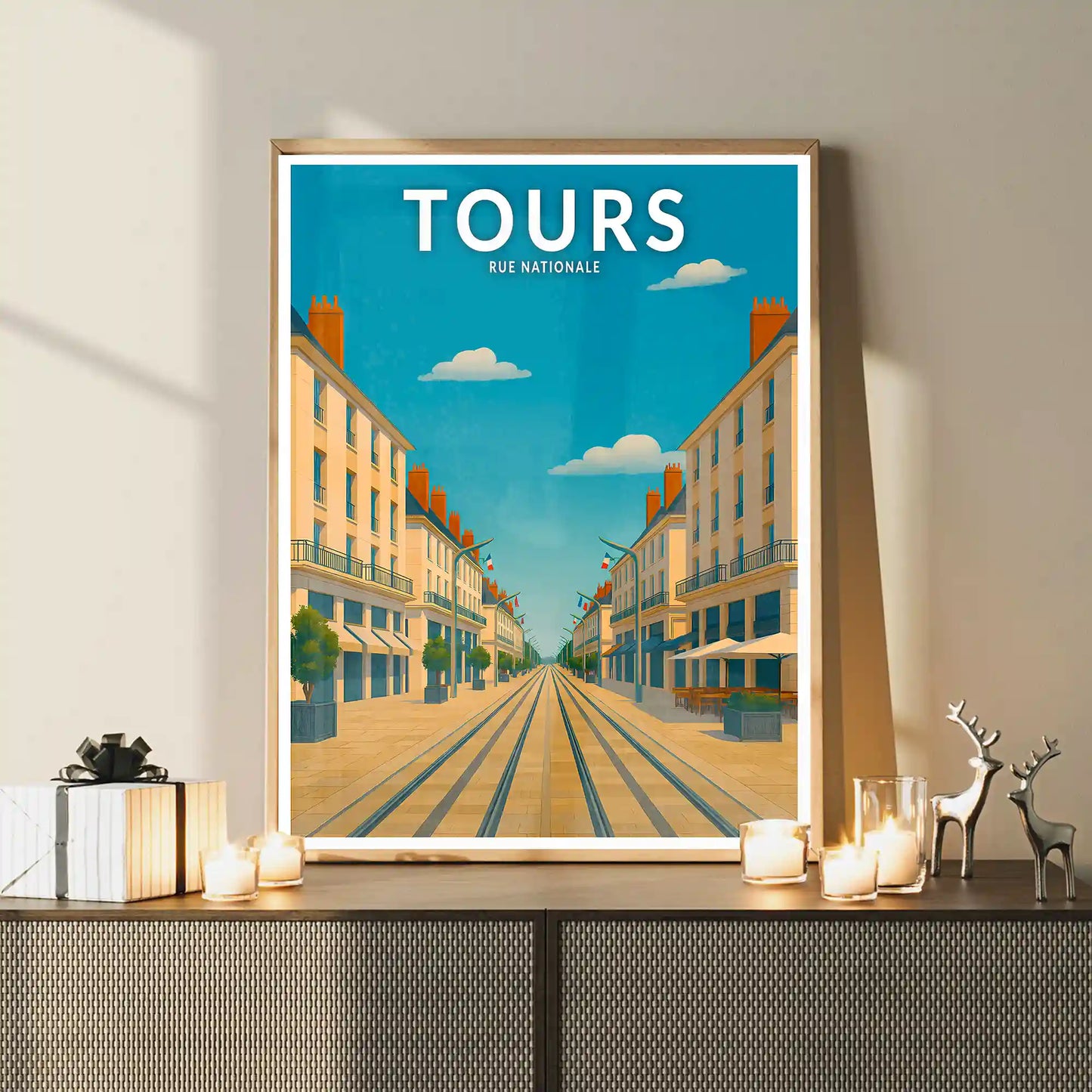 Affiche - Tours - Rue Nationale