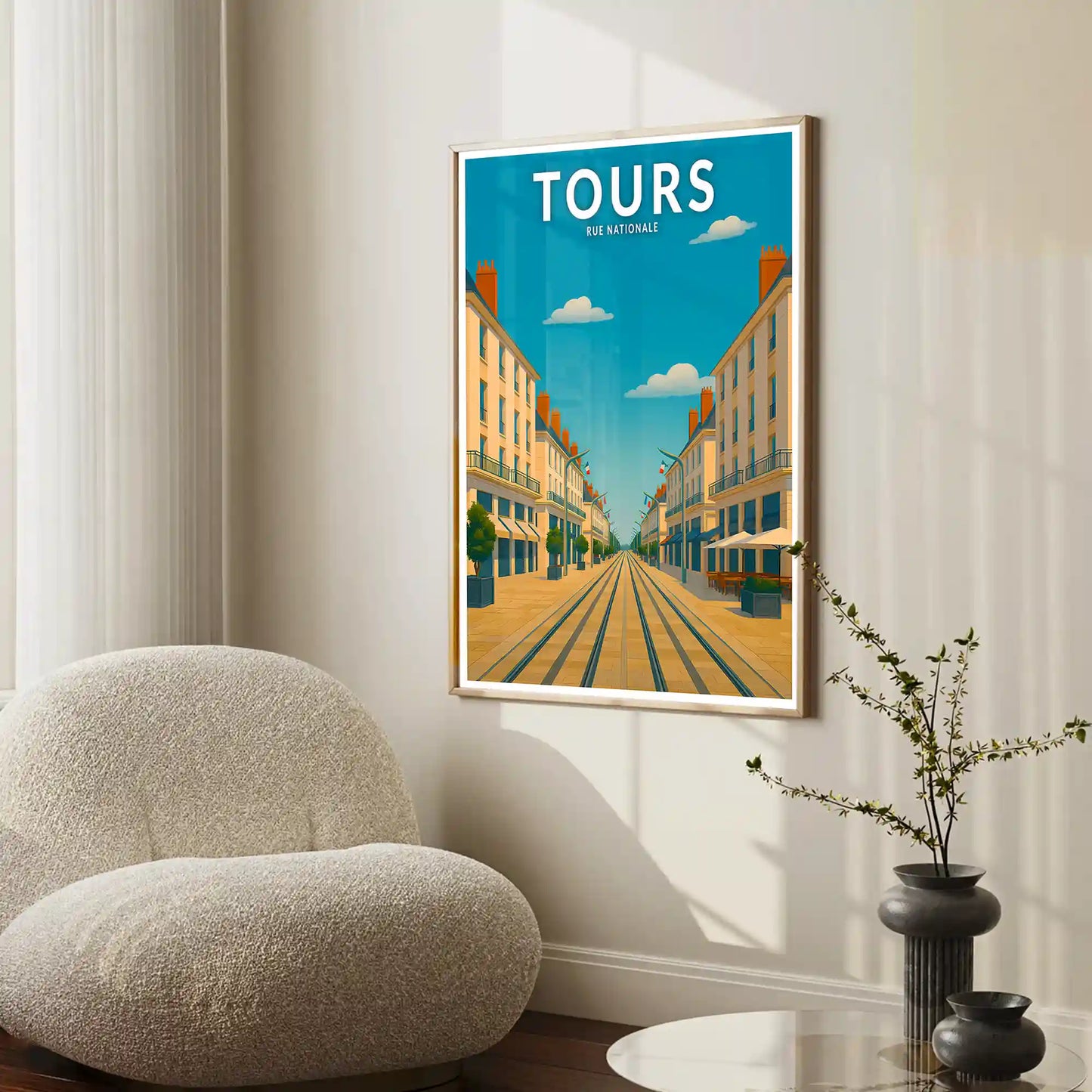 Affiche - Tours - Rue Nationale