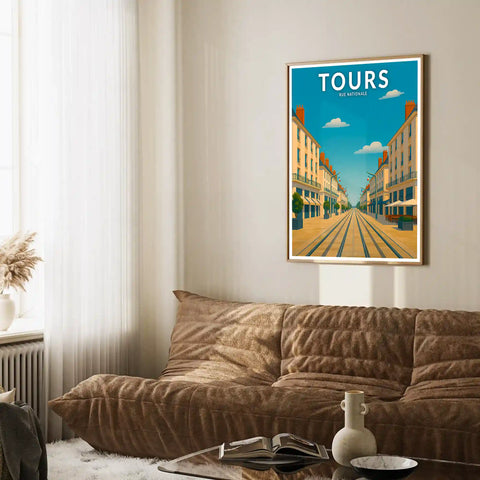 Affiche - Tours - Rue Nationale