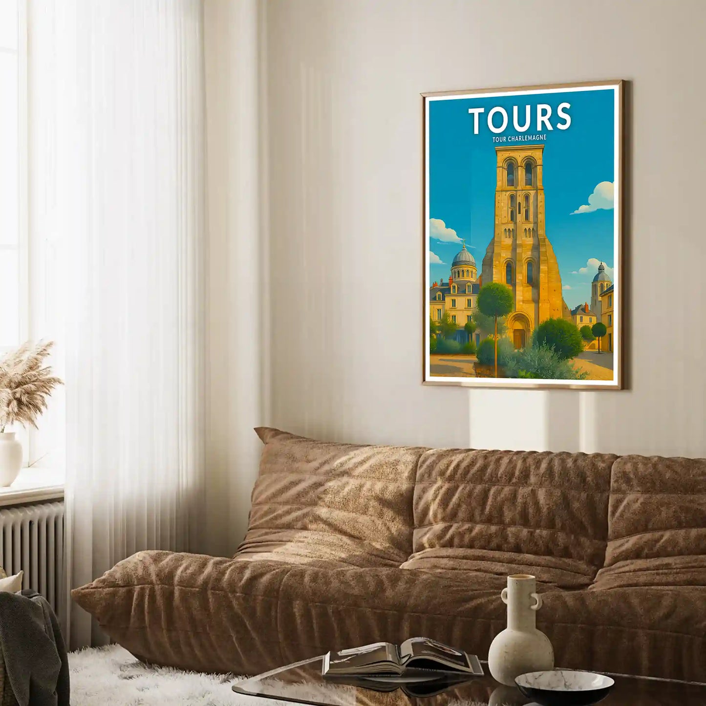 Affiche - Tours - Tour Charlemagne