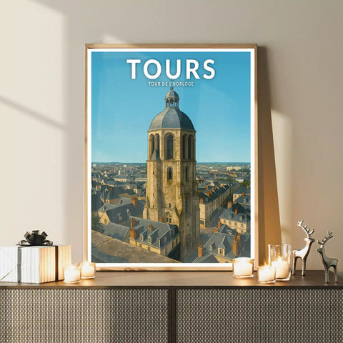 Affiche - Tours - Tour de l'Horloge