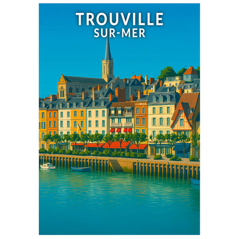 Affiche - Trouville-sur-Mer