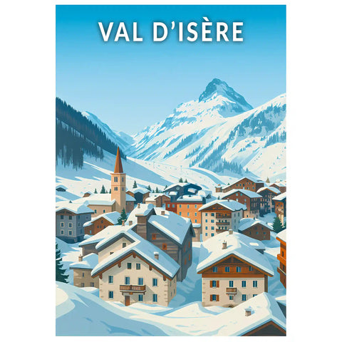 Affiche - Val d'Isère