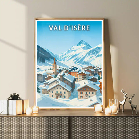 Affiche - Val d'Isère