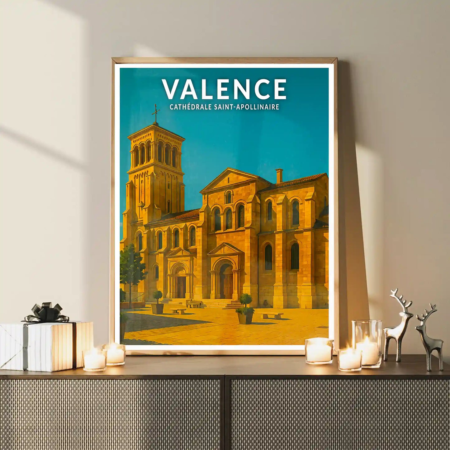Affiche - Valence - Cathédrale Saint-Appolinaire