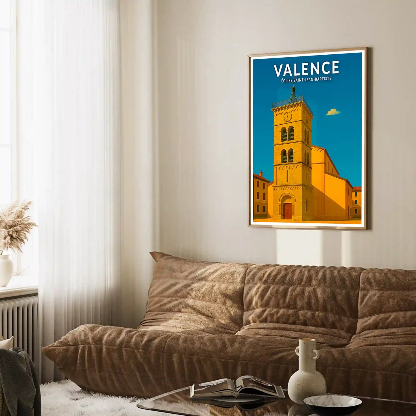 Affiche - Valence - Église Saint-Jean-Baptiste