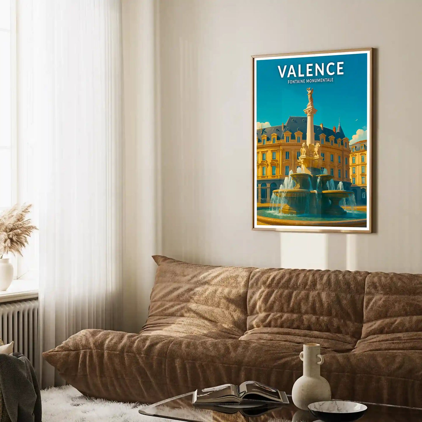 Affiche - Valence - Fontaine Monumentale
