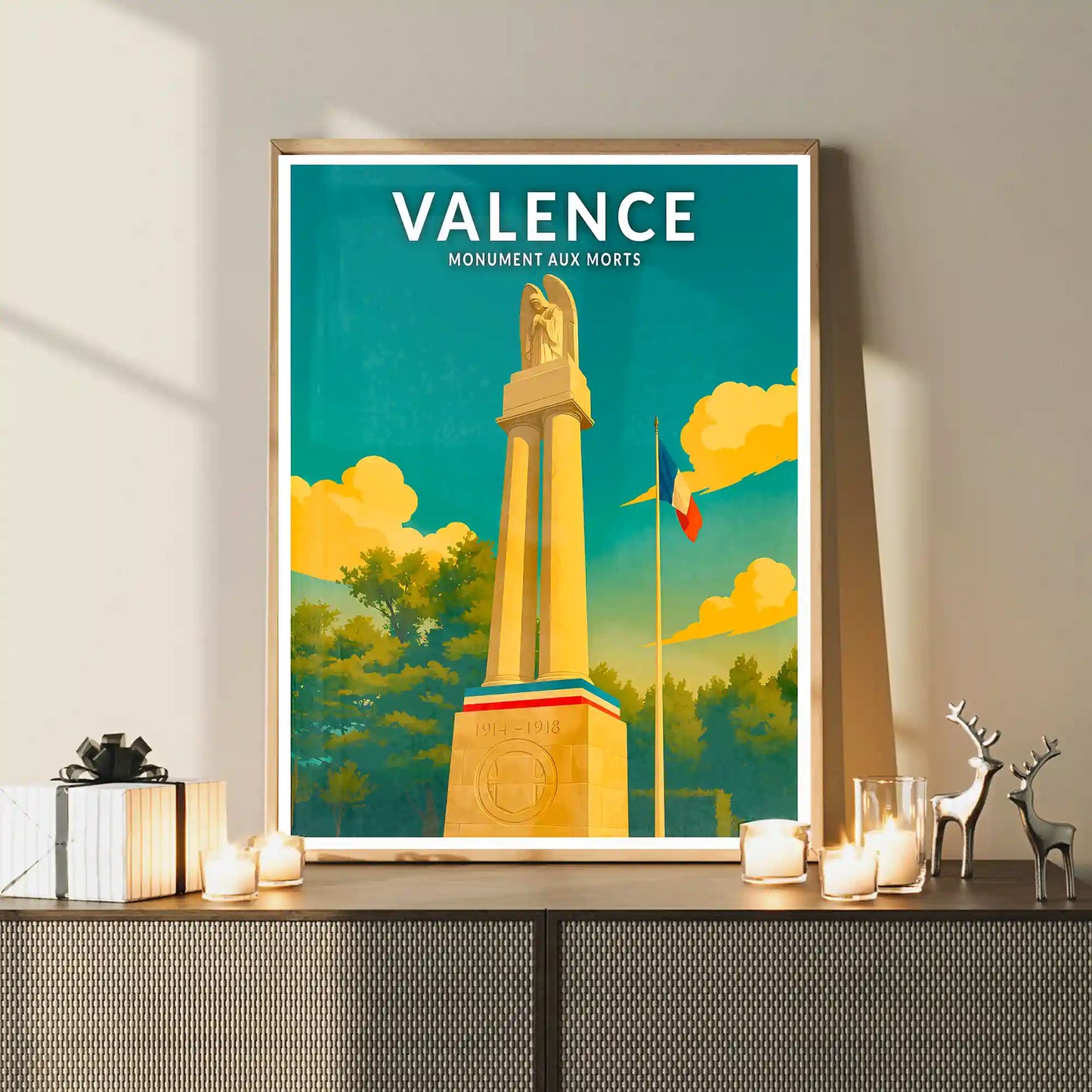 Affiche - Valence - Monument aux Morts