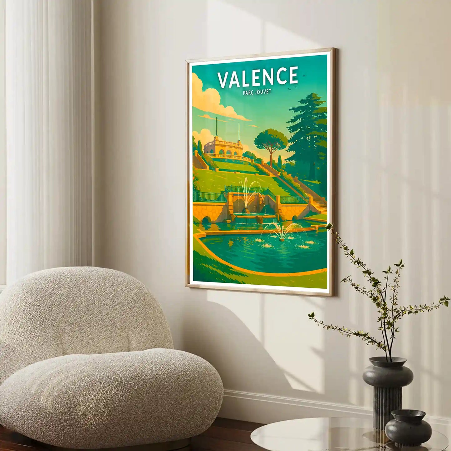 Affiche - Valence - Parc Jouvet