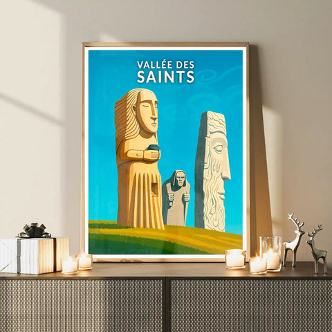 Affiche - Vallée des Saints