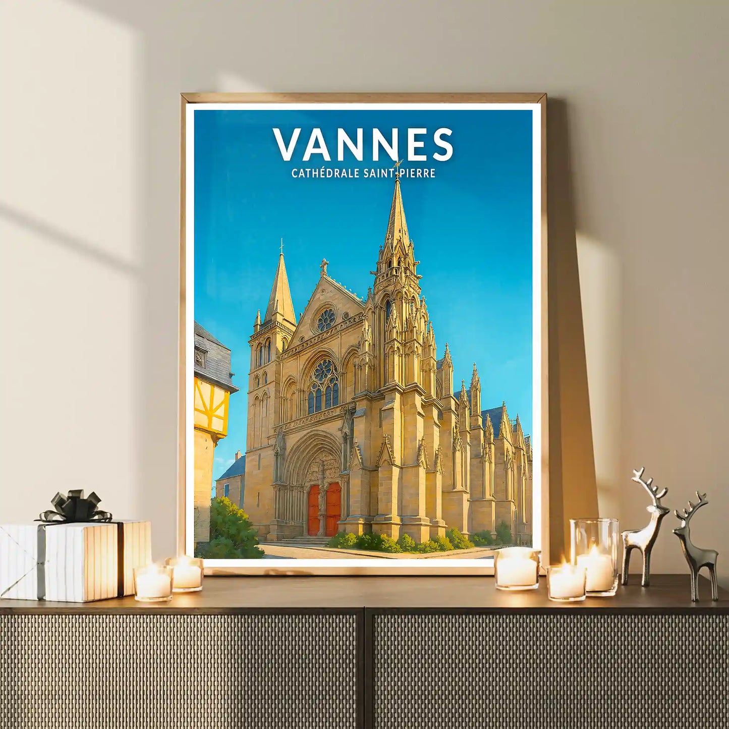 Affiche - Vannes - Cathédrale Saint-Pierre