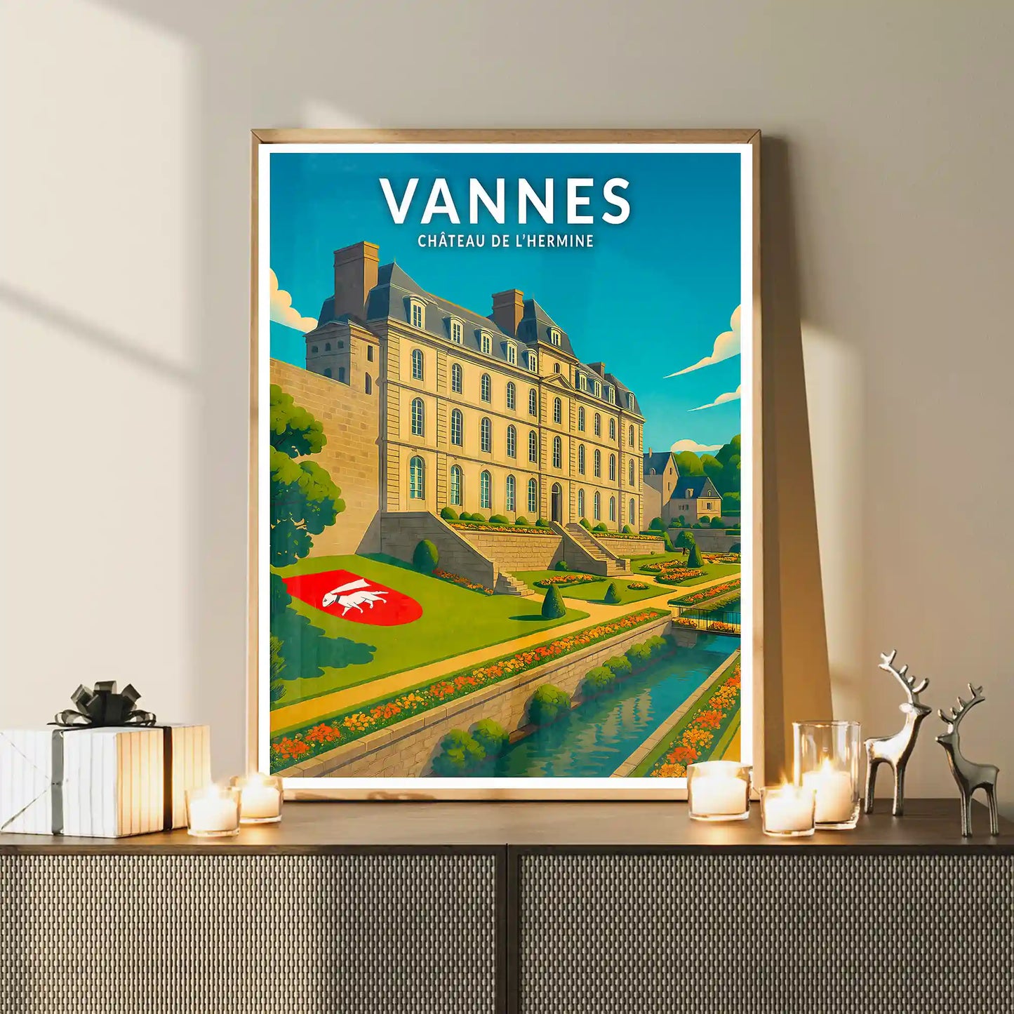 Affiche - Vannes - Château de l'Hermine