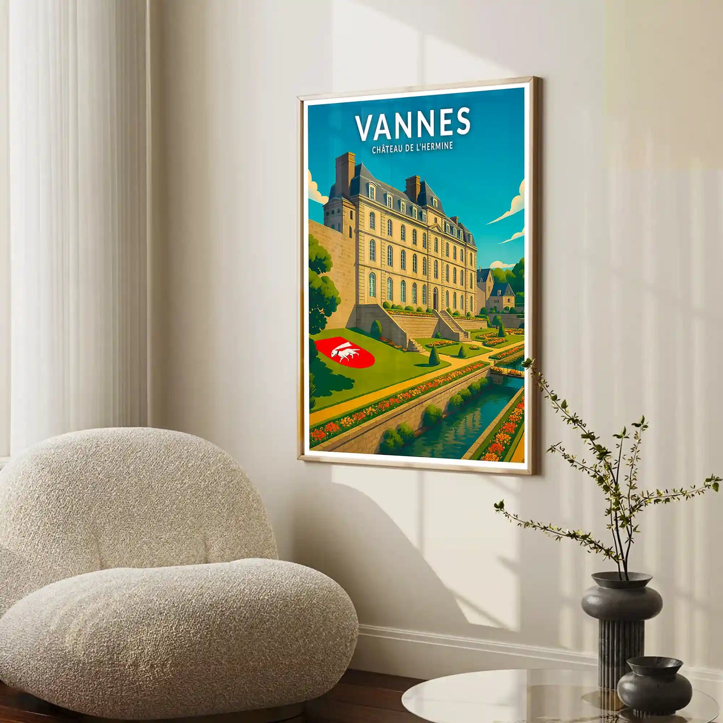 Affiche - Vannes - Château de l'Hermine