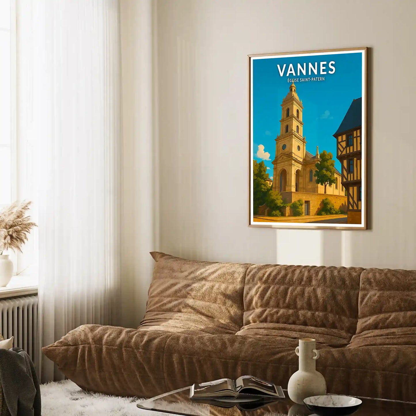Affiche - Vannes - Église Saint-Patern