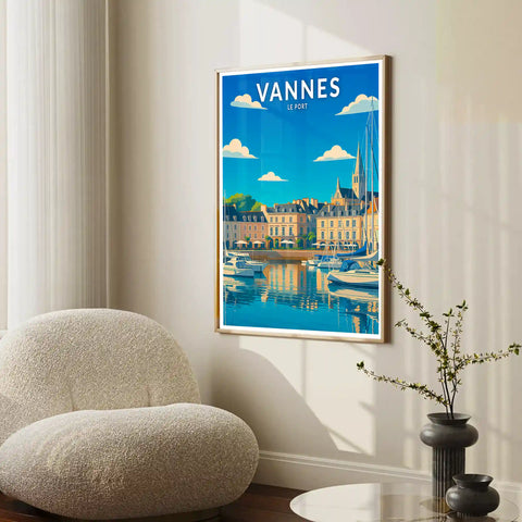 Affiche - Vannes - Le Port