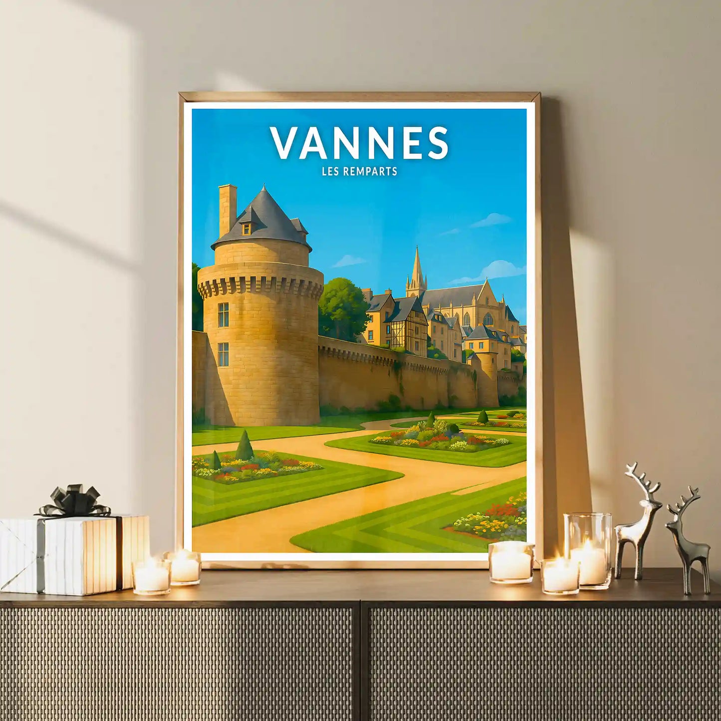 Affiche - Vannes - Les Remparts