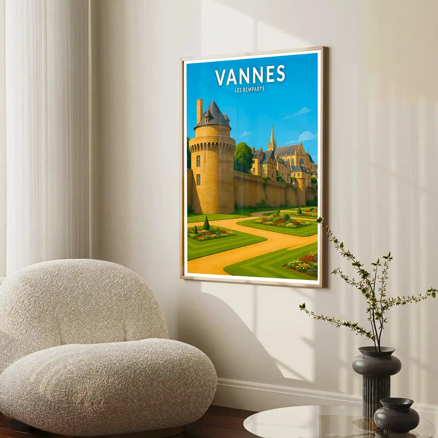 Affiche - Vannes - Les Remparts